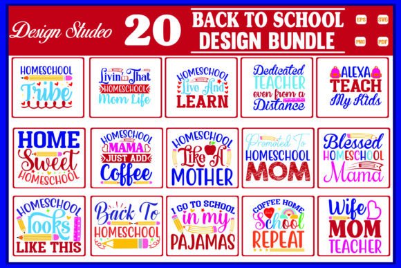 Download Home School Svg Design Bundle - Premium Resources